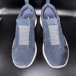 Lands’ End Women’s Comfort Slip-On – Size 6.5 B – Navy Blue